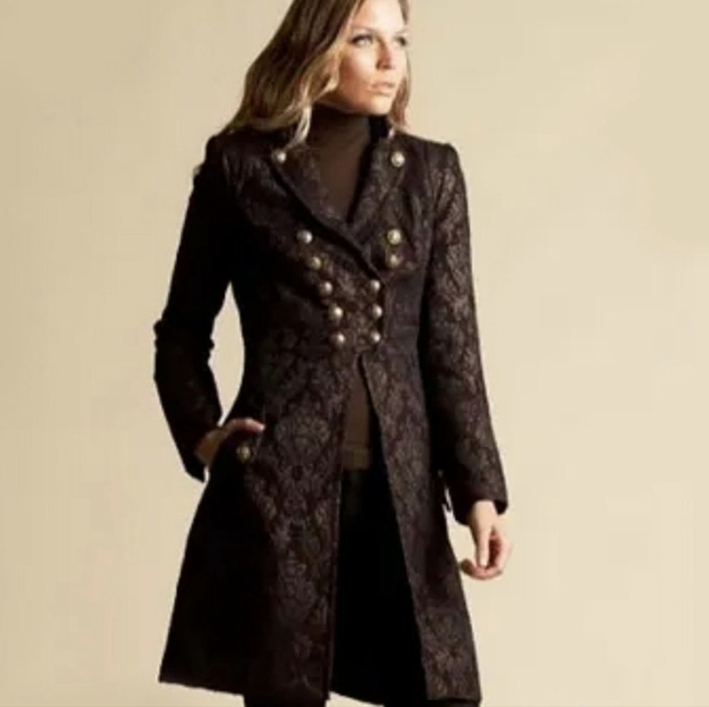 *SALE* Bebe Vintage Brocade Women's Coat